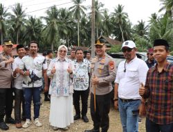 Polres Bulukumba Berikan Bantuan Sumur Bor untuk Masjid Al-Amin Kajang Jelang Hari Bhayangkara ke-80