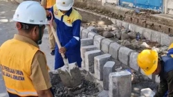Hak Pejalan Kaki Lama Hilang, Trotoar Dibangun Kembali di Tinumbu Makassar