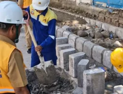 Hak Pejalan Kaki Lama Hilang, Trotoar Dibangun Kembali di Tinumbu Makassar
