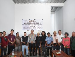 Sepekan Menjabat, Kapolres Bulukumba Gelar Coffee Morning Bersama Insan Pers