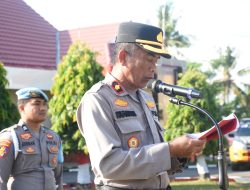 Polres Bulukumba dan Instansi Terkait Gelar Apel Kesiapsiagaan Karhutla, Antisipasi Dampak El Nino