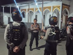 Kasat Samapta Polres Bulukumba Pimpin Patroli Malam Sasar Permukiman Padat Penduduk.