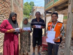 Bantu Pemulihan Pascabencana, BAZNAS Bulukumba Salurkan Bantuan Rehabilitasi Rumah Korban Kebakaran di Terang-terang