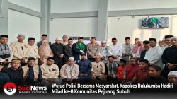 Wujud Polisi Bersama Masyarakat, Kapolres Bulukumba Hadiri Milad ke-8 Komunitas Pejuang Subuh
