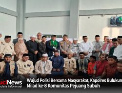 Wujud Polisi Bersama Masyarakat, Kapolres Bulukumba Hadiri Milad ke-8 Komunitas Pejuang Subuh